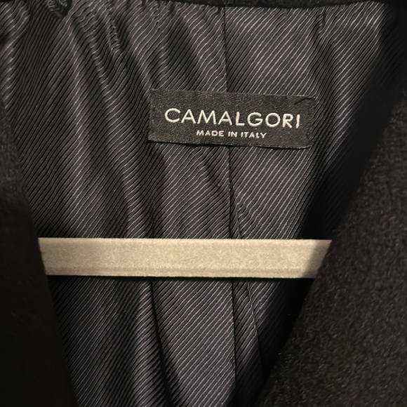 Vintage Camalgori black 100% cashmere long coat size 42 (US size 12/L) - Picture 2 of 13